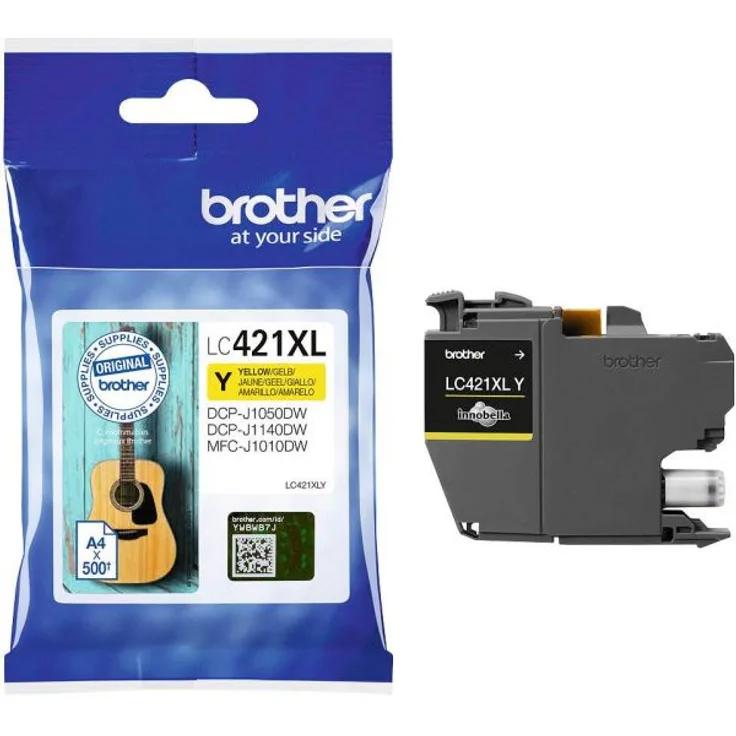 Brother LC-421 XL Tinte Yellow