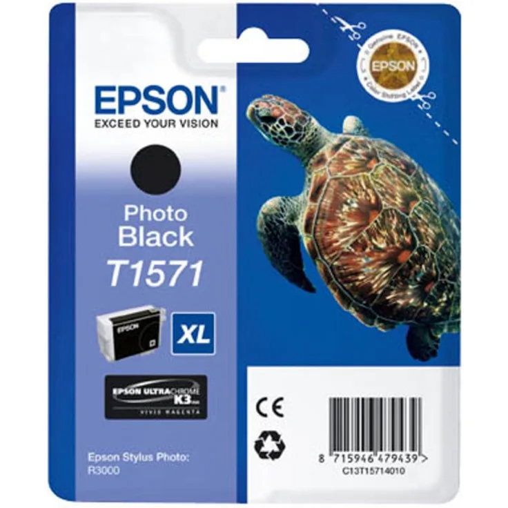 Epson T1571 / C13T15714010 XL Tinte Photo-Black