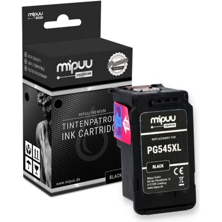 Mipuu Tinte ersetzt Canon PG-545 XL / 8286B001 Black