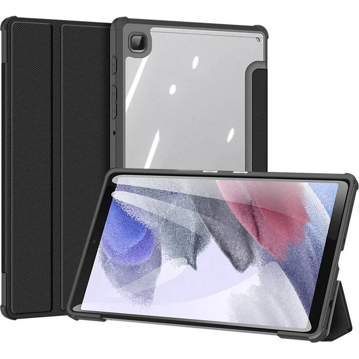 Dux Ducis Toby Eco-Leather Tablet-Ledertasche für Apple iPad Pro 11'' (2021), Schwarz