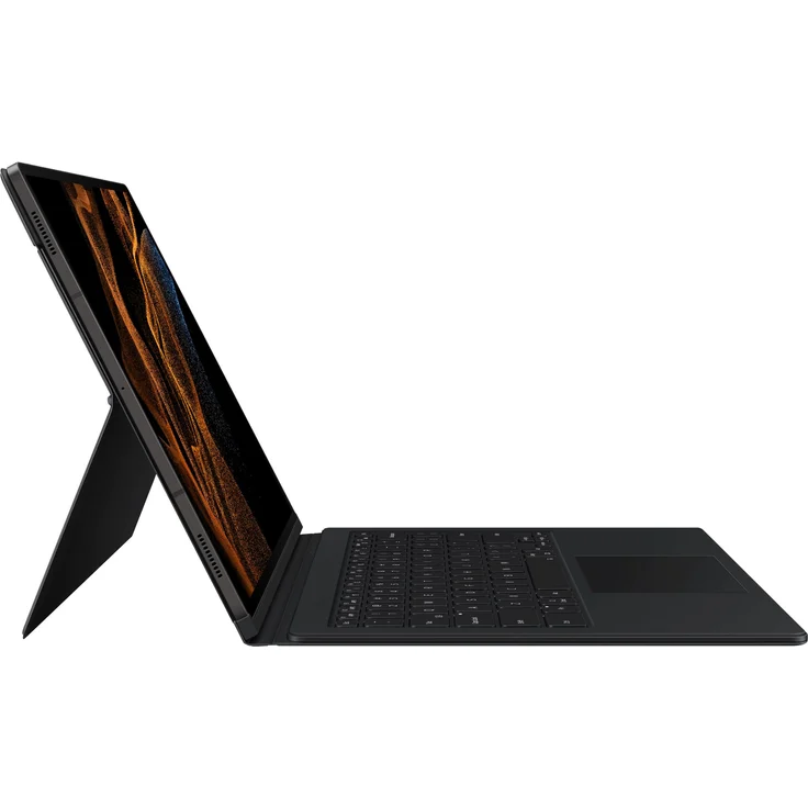Samsung Galaxy Tab S8 Ultra Book Cover Keyboard, Schwarz, Deutsch – Bild 13