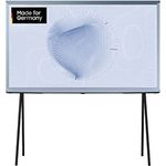 Samsung GQ43LS01BBU The Serif (2022) 108 cm (43 Zoll) QLED Smart TV (Ultra HD, HDR, Edge LED) HD-Triple-Tuner (Sat, Antenne, Kabel) Modelljahr 2022 Energieklasse G (DE-Modell)