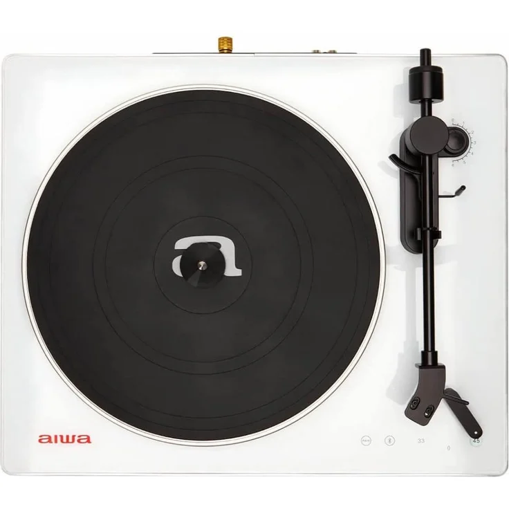 Aiwa APX-680BT /WT Weiß Bluetooth-Plattenspieler – Bild 5