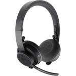 Logitech Zone Wireless - Headset - On-Ear - Bluetooth - kabellos - aktive Rauschunterdrückung - Geräuschisolierung - Graphite - Zertifiziert für Microsoft Teams
