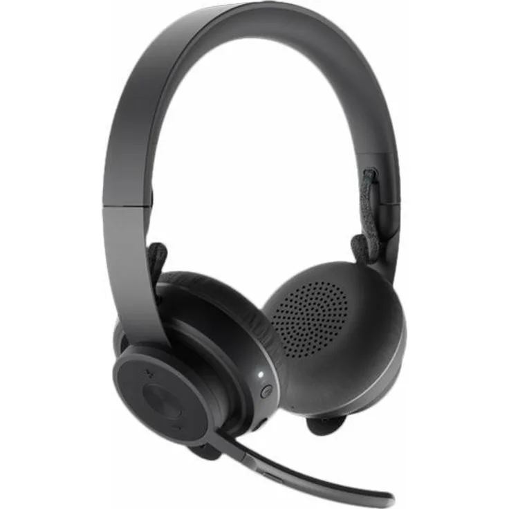 Logitech Zone Wireless - Headset - On-Ear - Bluetooth - kabellos - aktive Rauschunterdrückung - Geräuschisolierung - Graphite - Zertifiziert für Microsoft Teams