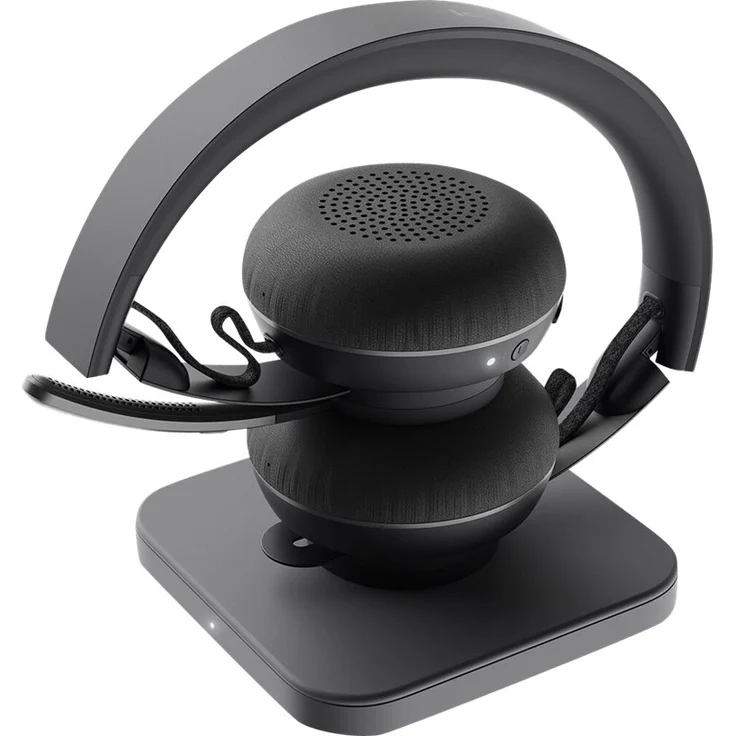 Logitech Zone Wireless - Headset - On-Ear - Bluetooth - kabellos - aktive Rauschunterdrückung - Geräuschisolierung - Graphite - Zertifiziert für Microsoft Teams – Bild 4