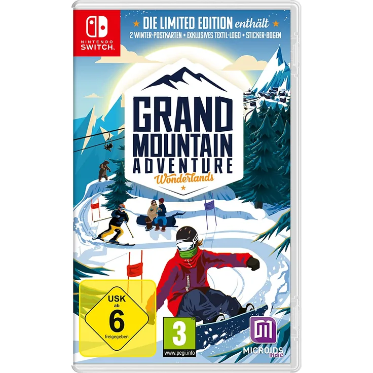 Grand Mountain Adventure: Wonderlands - Limited Edition (Switch)