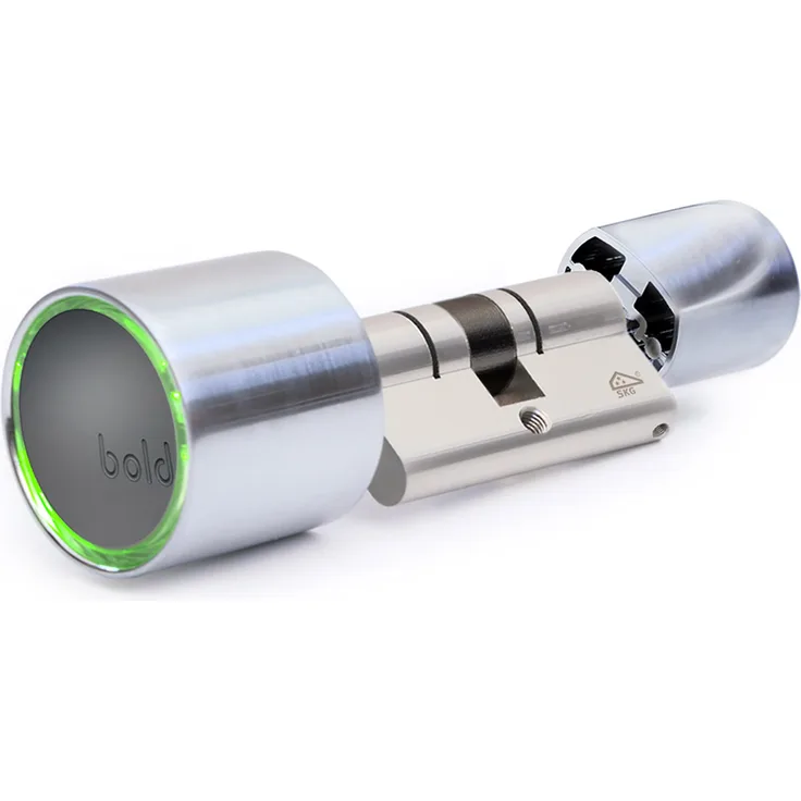 Bold Smart Lock SX-33 Smartes Zylinderschloss, silber