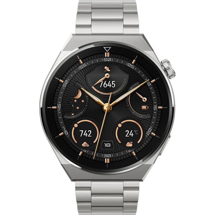 Huawei Watch GT3 Pro Elite Smartwatch GPS, Unisex, 46mm, Titanarmband – Bild 6
