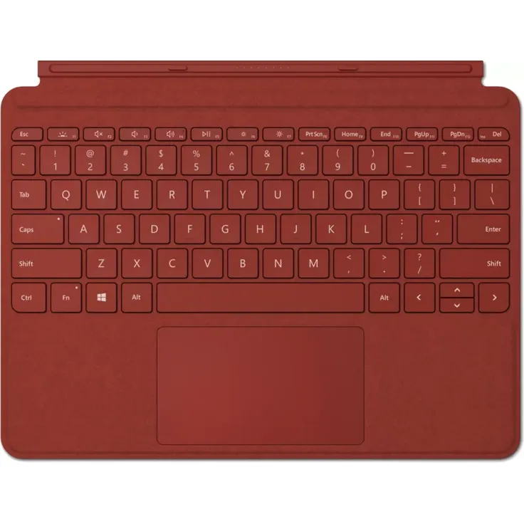 Microsoft Surface Go Signature Type Cover (2020), QWERTZ, mohnrot