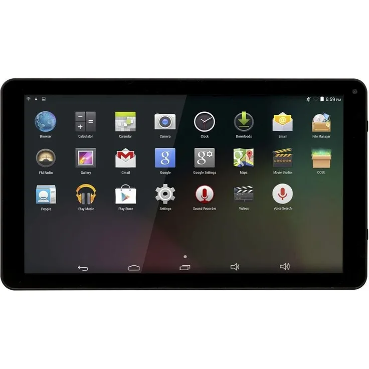 Denver TIQ-10494 HD-Auflösung 10,1 Zoll, WLAN-Tablet, Quad-Core, 2 GB RAM, 32 GB Speicher, Android, Schwarz (TIQ-10494)