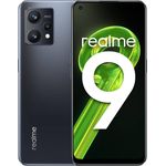 realme 9 4G Smartphone 16,25cm (6,4 Zoll) AMOLED-Display, 128GB interner Speicher, 8GB RAM, Dual-SIM, Android 12, Meteor Black