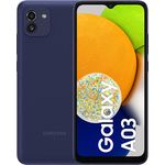 Samsung Galaxy A03 Smartphone 16,55cm (6,5 Zoll) LCD-Display, 64GB interner Speicher, 4GB RAM, Dual-SIM, Android 11, Blue