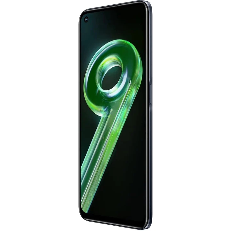 realme 9 5G Smartphone 16,76cm (6,6 Zoll) Farbdisplay, 128GB interner Speicher, 4GB RAM, Dual-SIM, Meteor Black – Bild 3