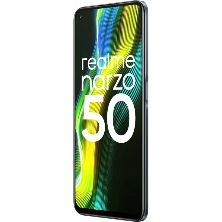 realme narzo 50 5G Smartphone 16,76cm (6,6 Zoll) Farbdisplay, 128GB interner Speicher, 4GB RAM, Dual-SIM, Speed Blue – Bild 3