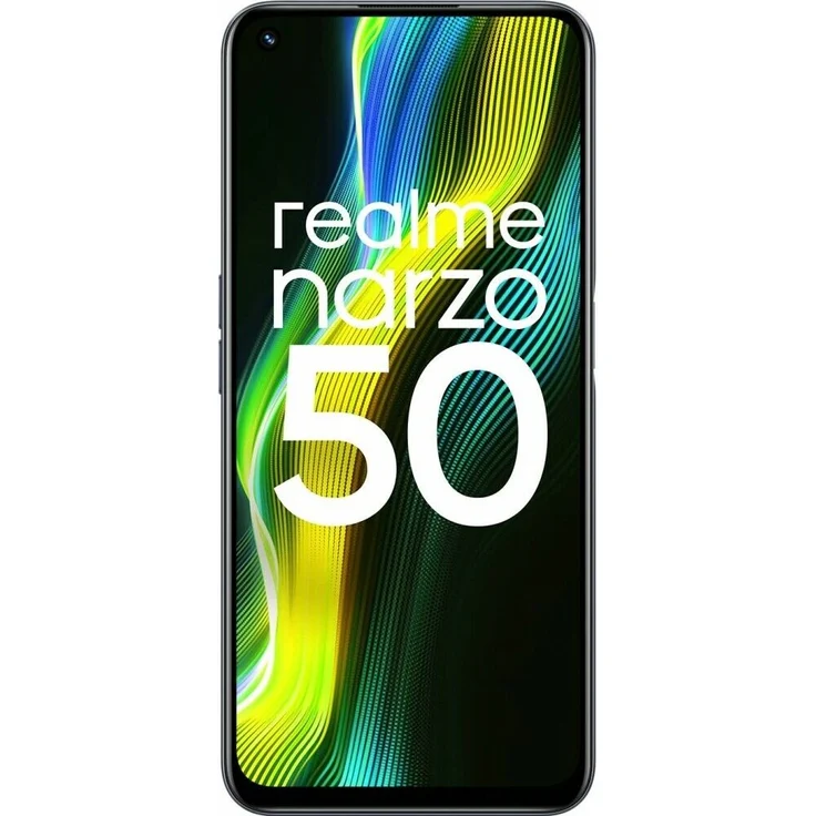 realme narzo 50 5G Smartphone 16,76cm (6,6 Zoll) Farbdisplay, 128GB interner Speicher, 4GB RAM, Dual-SIM, Speed Blue – Bild 2