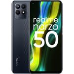 realme narzo 50 5G Smartphone 16,76cm (6,6 Zoll) Farbdisplay, 128GB interner Speicher, 4GB RAM, Dual-SIM, Speed Black
