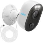 Reolink Lumus WLAN IP Kamera Outdoor mit Licht Spotlight, 1080P Überwachungskamera Außen mit 2-Wege-Audio, Bewegungserkennung + PIR, Micro SD-Kartenslot, 2-Wege-Audio, Netzkabel 4,5 m
