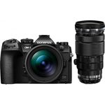 OM System OM-1 Systemkamera, Gehäuse + 12-40mm f2,8 II PRO + M.Zuiko 40-150mm f2,8