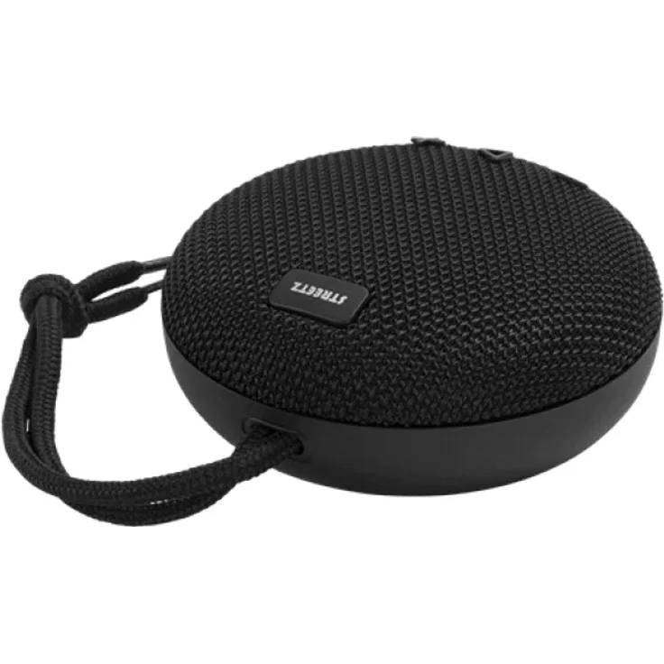 STREETZ Kompakter 5W Bluetooth Speaker mit TWS und IPX7 schwarz – Bild 2