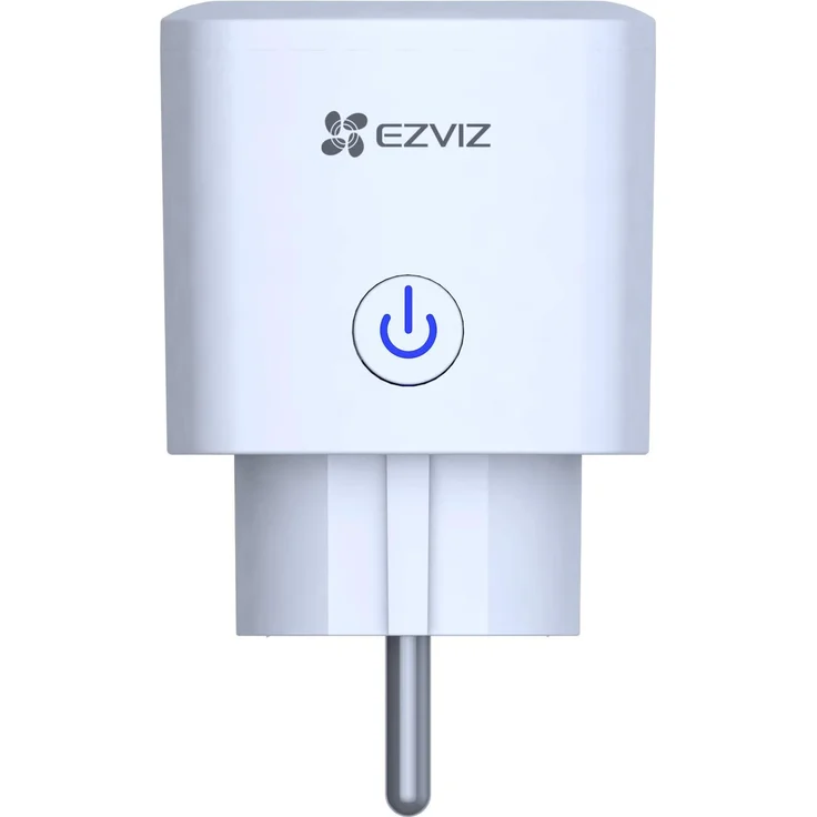 EZVIZ T30-10B WLAN Smart Plug mit Fernbedienung, Mini Size Smart Plug ohne Hub, funktioniert mit Mobilgeräten, kompatibel mit Amazon Alexa/Echo und Google Home, weiß (17732001868) – Bild 1