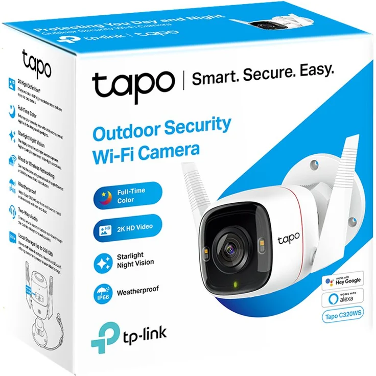 TP-Link Tapo C320WS Outdoor Security WLAN Netzwerkkamera – Bild 4