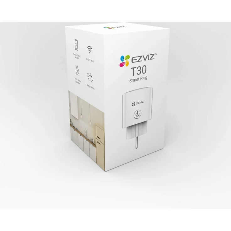 EZVIZ T30-10A WLAN Smart Plug mit Fernbedienung, intelligente Steckdose ohne Hub, funktioniert mit Handy, Zeitplan und Timer, kompatibel mit Alexa, mini & klein, weiß – Bild 8