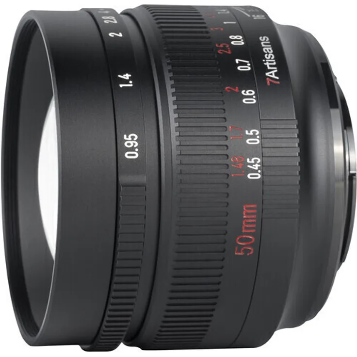 7Artisans 50mm f-0,95 Fujifilm X