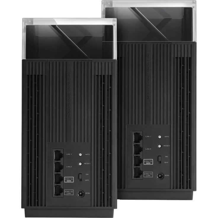 ASUS WLAN-Mesh Router ZenWiFi Pro XT12 AX11000 2er Set Schwarz – Bild 2