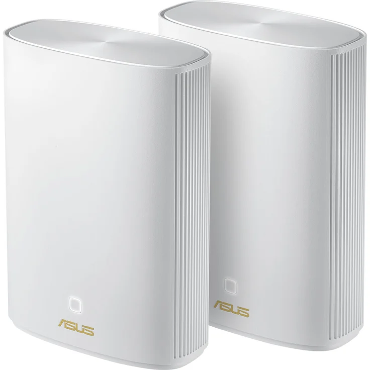Asus ZenWiFi AX Hybrid (XP4) AX1800 + Powerline 2er Set Weiß, WLAN-Mesh – Bild 1