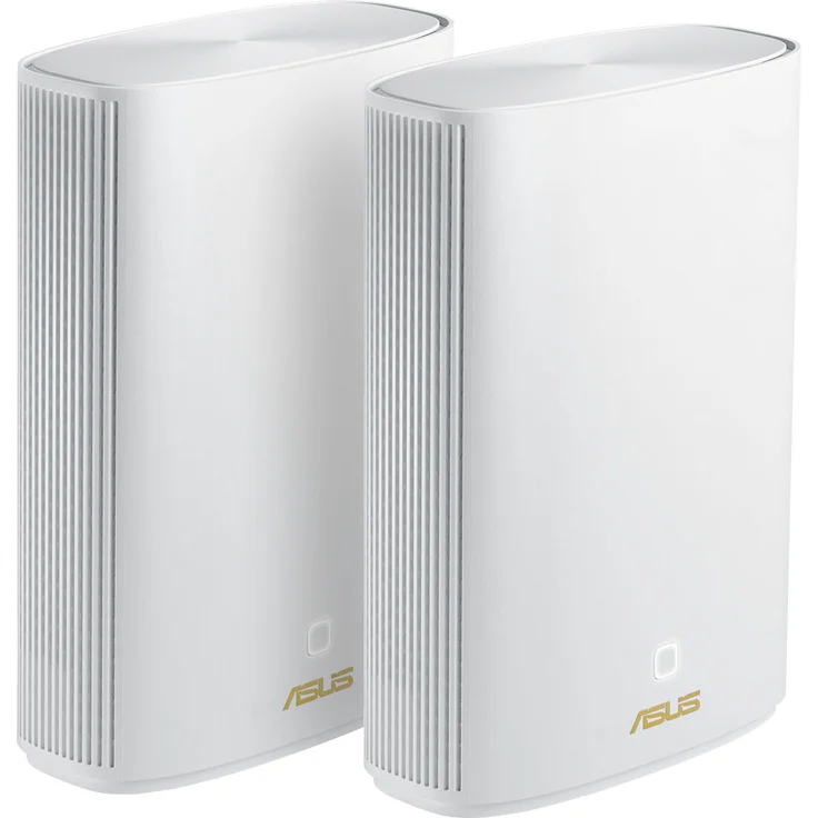 Asus ZenWiFi AX Hybrid (XP4) AX1800 + Powerline 2er Set Weiß, WLAN-Mesh – Bild 2