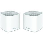 D-Link COVR-X1862 Dual Band Whole Home WLAN-Mesh Wi-Fi 6 System, 2er Pack