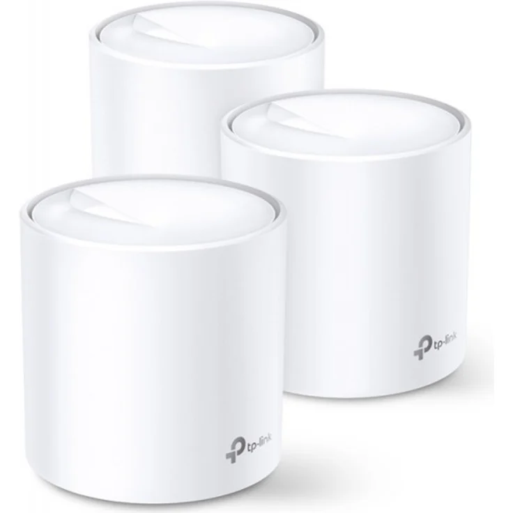 TP-Link Deco X60 AX3000 WLAN-Mesh (3 Router) (GigE - 802.11a-b DECO X60 3-PACK) – Bild 1