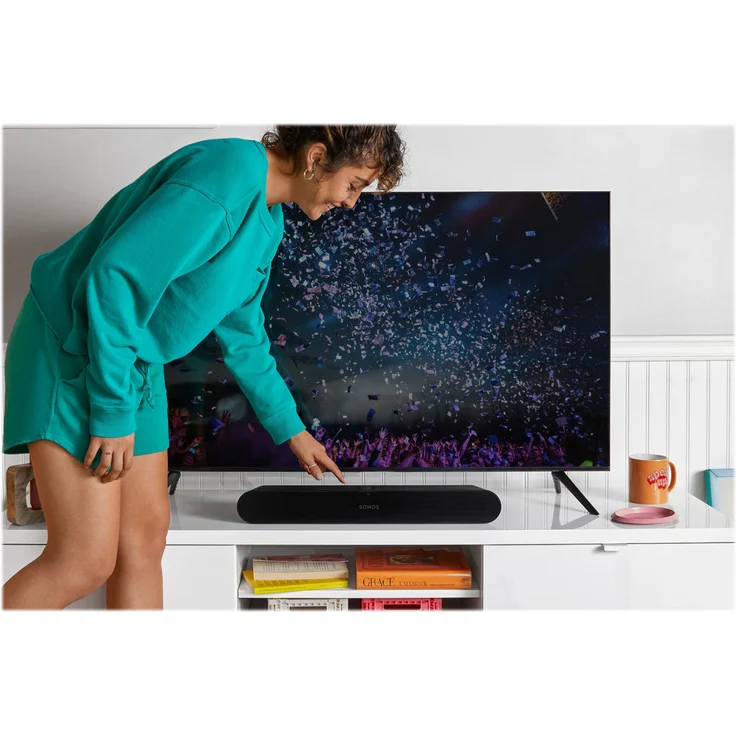 Sonos Ray 2.0 Soundbar ohne Subwoofer, Dolby Digital, Amazon Alexa, Google Assistant, schwarz – Bild 11