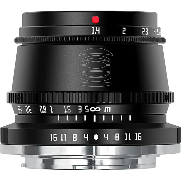 TTArtisan 35mm f-1,4 schwarz Nikon Z DX