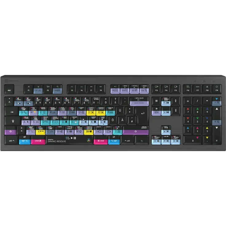 Logickeyboard Davinci Resolve Astra 2 DE QWERTZ Mac