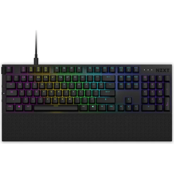 NZXT Function Schwarz Tastatur (kabelgebunden, USB, German ISO QWERTZ) – Bild 1