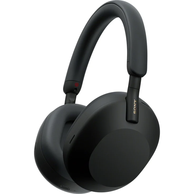 Sony WH-1000XM5 Over-Ear-Kopfhörer, mit Bluetooth 5.2, Mikrofon, Noise Cancelling, schwarz – Bild 2
