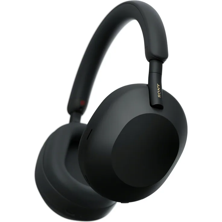 Sony WH-1000XM5 Over-Ear-Kopfhörer, mit Bluetooth 5.2, Mikrofon, Noise Cancelling, schwarz