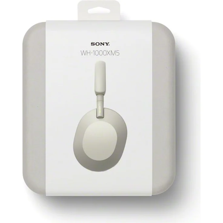 Sony WH-1000XM5 Over-Ear-Kopfhörer, mit Bluetooth 5.2, Mikrofon, Noise Cancelling, silber – Bild 6