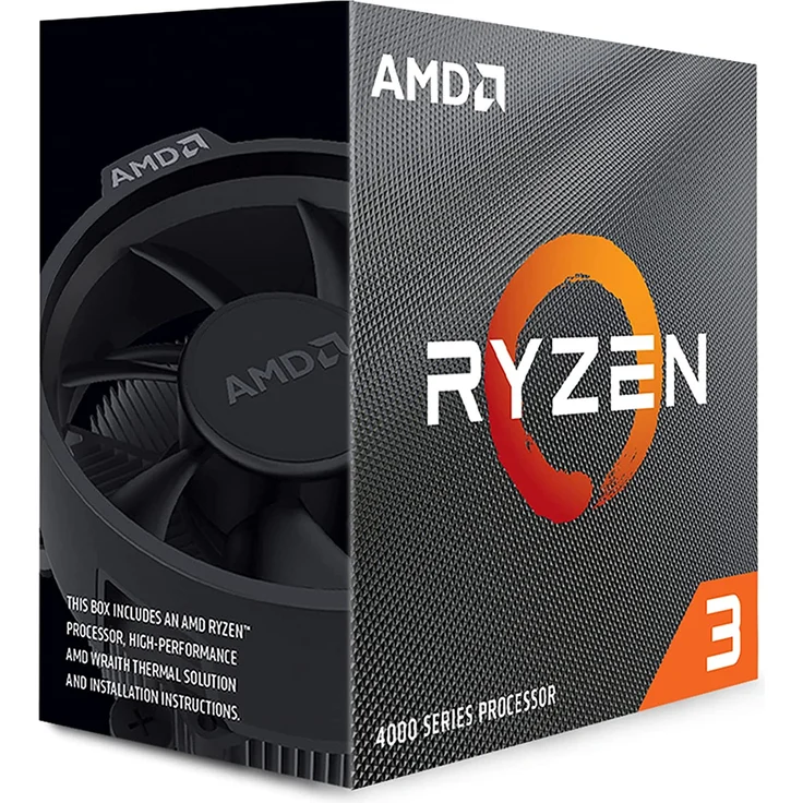 AMD Ryzen 3 4100 - 3,8 GHz - 4 Kerne - 8 Threads - 4 MB Cache-Speicher - Socket AM4 – Bild 1