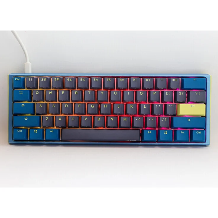 Ducky One 3 Daybreak Mini Gaming-Tastatur, RGB LED - MX-Silent-Red (Deutsch QWERTZ) – Bild 1