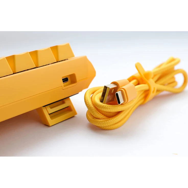 Ducky One 3 Yellow SF Gaming-Tastatur, RGB LED - MX-Blue (Deutsch QWERTZ) – Bild 2