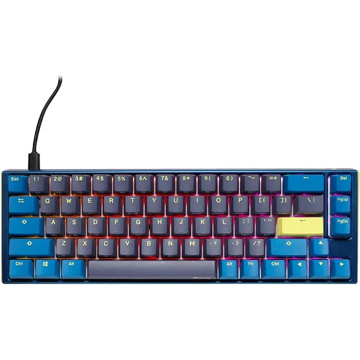 Ducky One 3 Daybreak SF Gaming-Tastatur, RGB LED - MX-Speed-Silver (Deutsch QWERTZ) – Bild 2