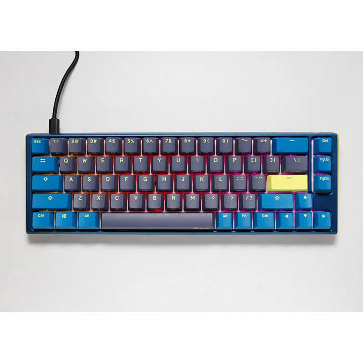 Ducky One 3 Daybreak SF Gaming-Tastatur, RGB LED - MX-Clear (Deutsch QWERTZ)