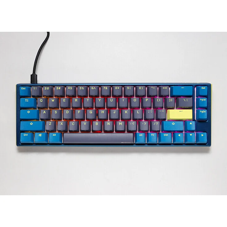 Ducky One 3 Daybreak SF Gaming-Tastatur, RGB LED - MX-Clear (Deutsch QWERTZ) – Bild 1