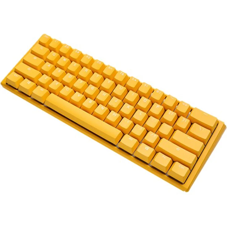 Ducky One 3 Yellow Mini Gaming-Tastatur, RGB LED - MX-Brown (Deutsch QWERTZ) – Bild 3