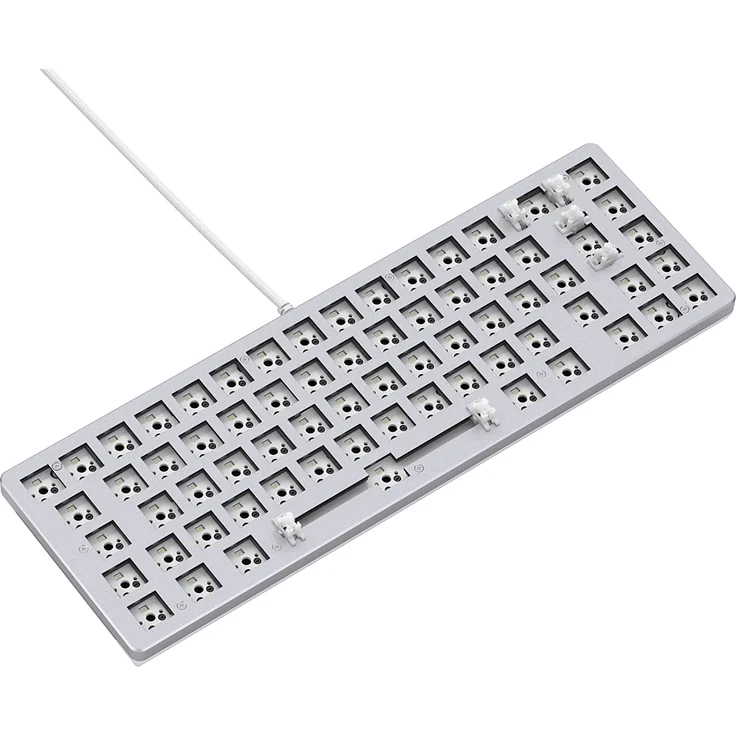 Glorious GMMK 2 Compact-Tastatur - Barebone, ISO-Layout, weiß – Bild 2