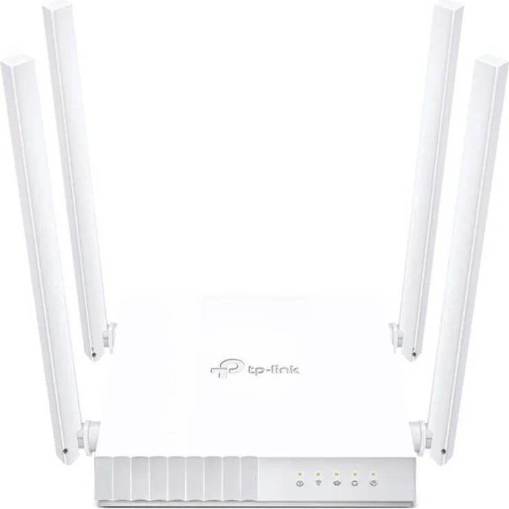 TP-LINK ARCHER C24 WLAN-Router Schnelles Ethernet Dual-Band (2,4 GHz-5 GHz) Weiß (ARCHER C24) – Bild 1