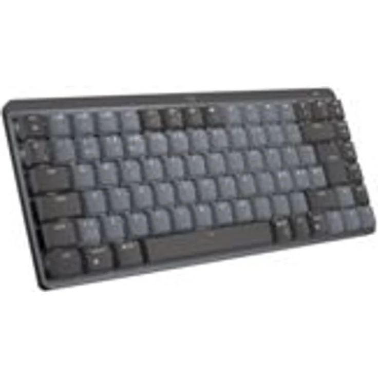 Logitech MX Mechanical Mini Tastatur, hellgrau-dunkelgrau, lineare Schalter (Deutsch QWERTZ) – Bild 1